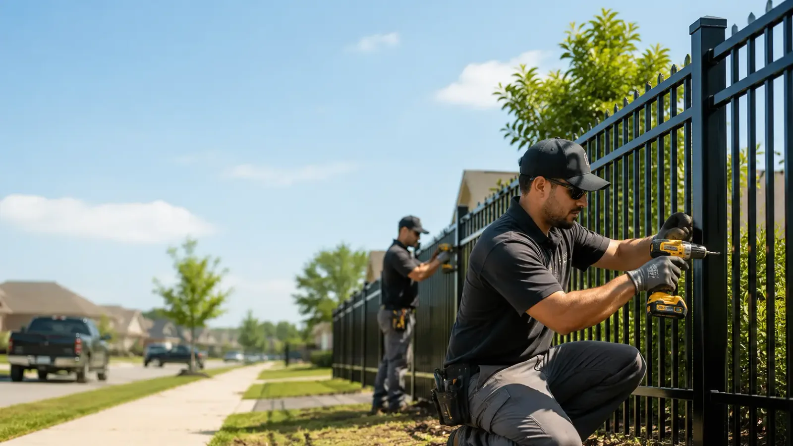 Metal Fence Installation in Charlotte, TN